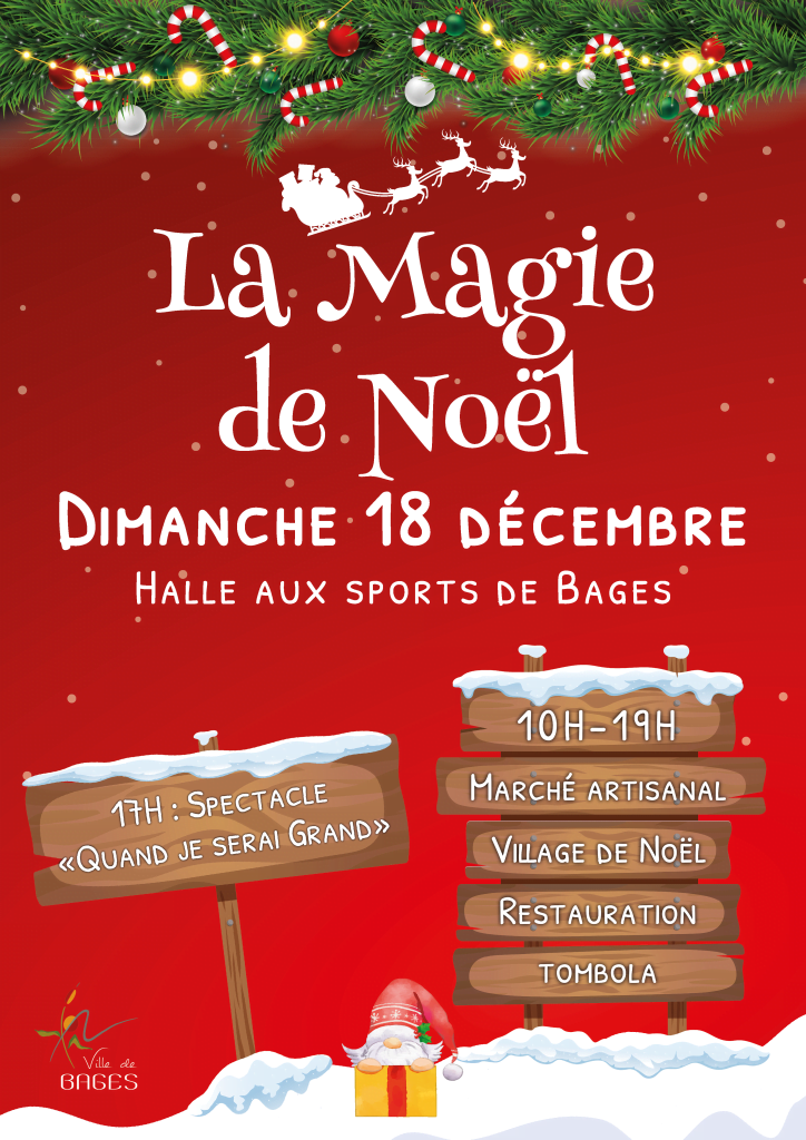 La Magie de Noël Mairie de Bages 66