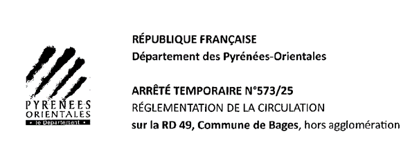 Travaux RD49 du 3 au 28 février 2025